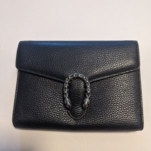 Authentic - GUCCI Dionysus Leather Mini Chain Bag